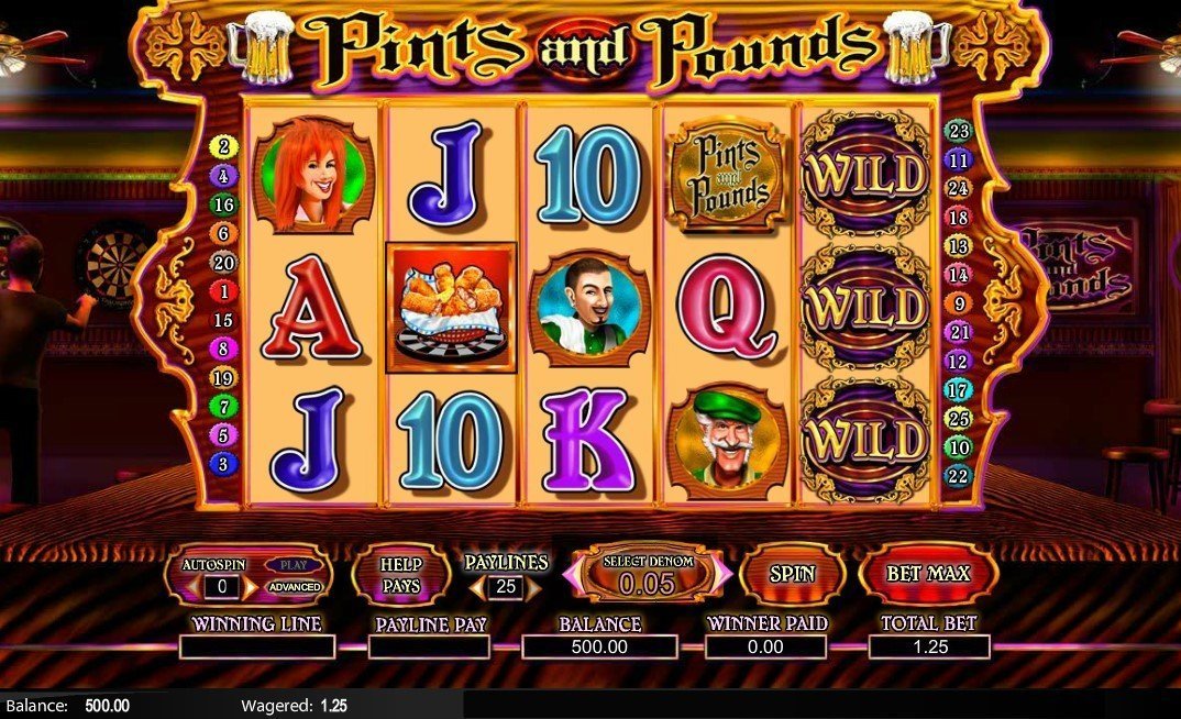 Pints And Pounds Slot Review