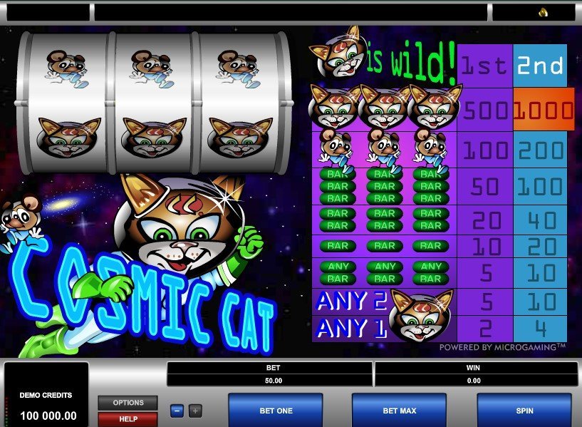 Cosmic Cat Slot Review