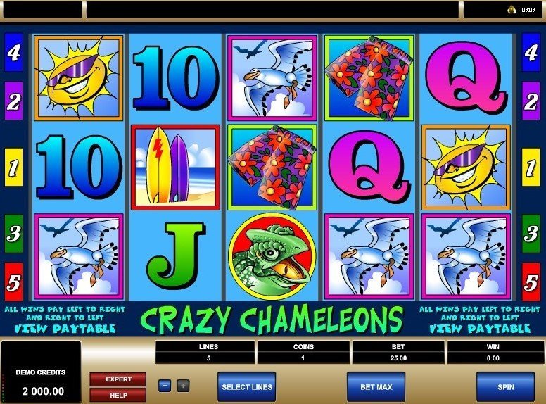 Crazy Chameleons Slot Review