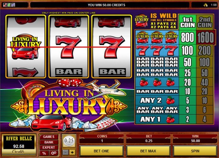 Living In Luxury Slot Review