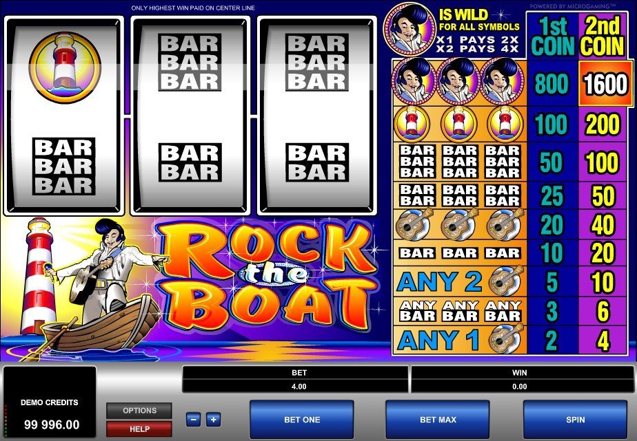 Rock The Boat Slot Review