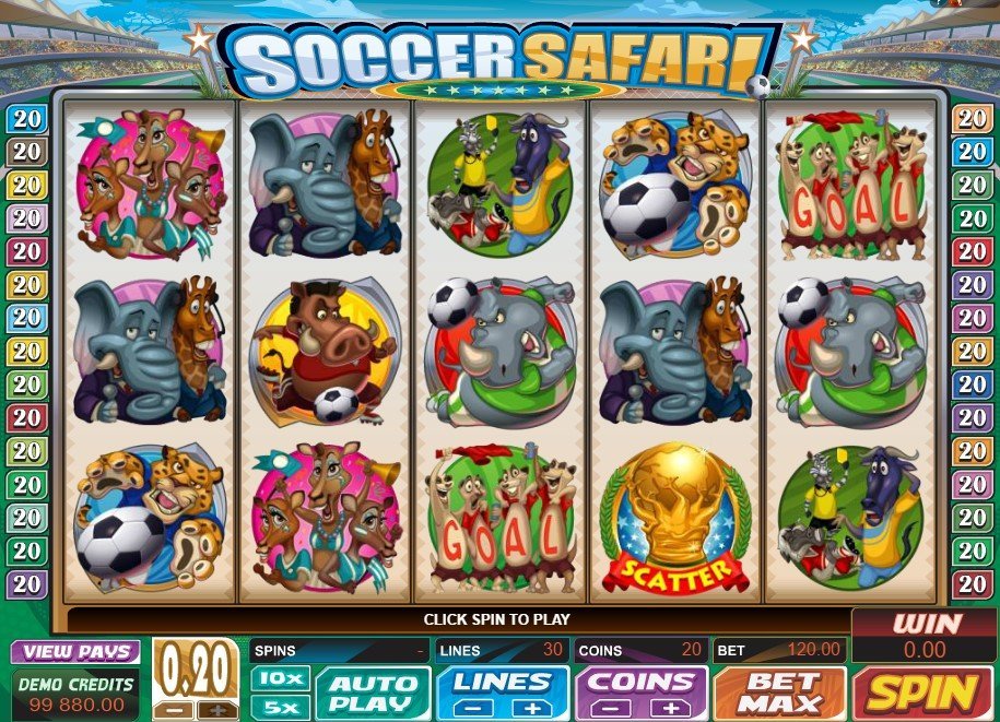 Soccer Safari Slot Review