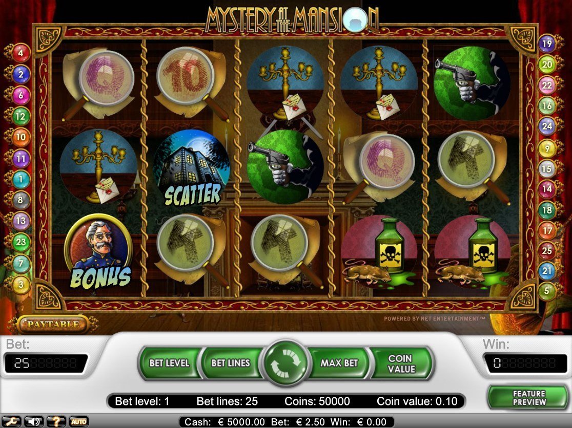 Mystery At The Mansion Slot Review