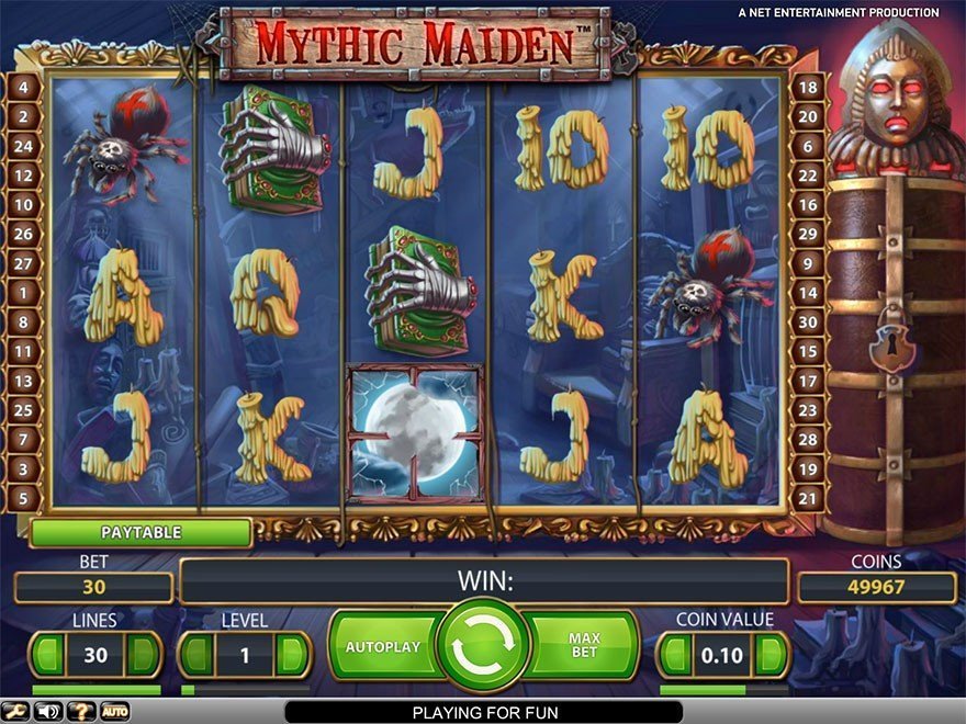 Mythic Maiden Slot Review