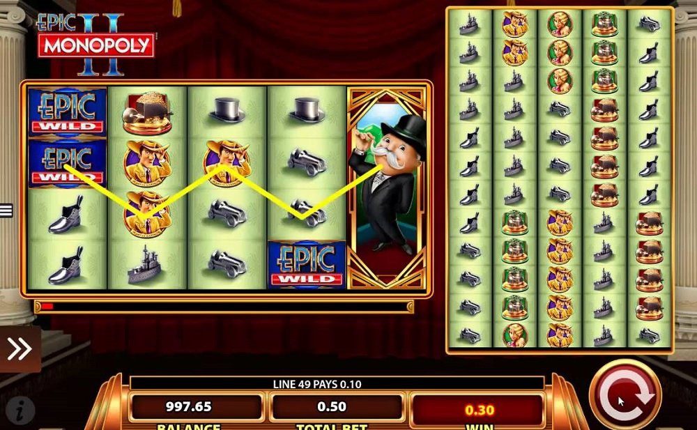 Epic Monopoly Ii Slot Review